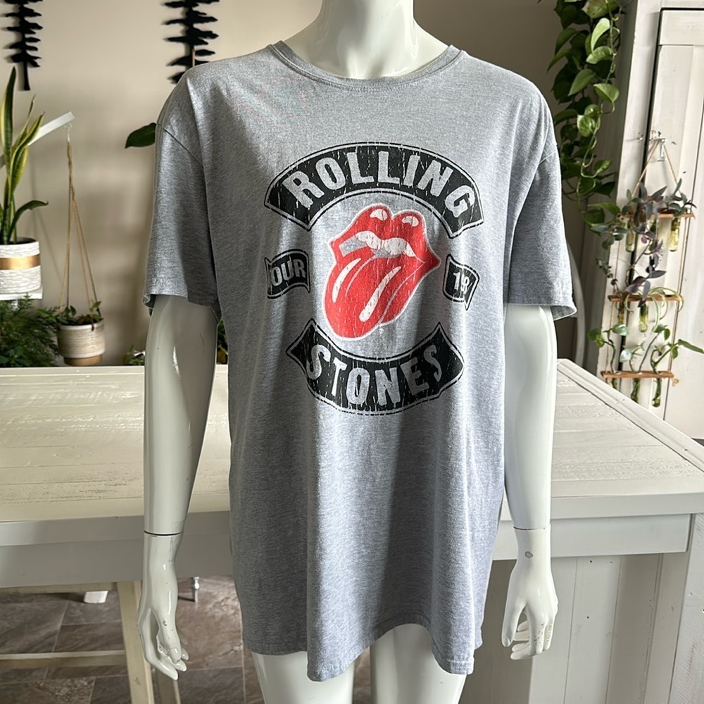 Rolling Stones tour 1978 Graphic Tee XL 60% cotton 40% polyester, short sleeve